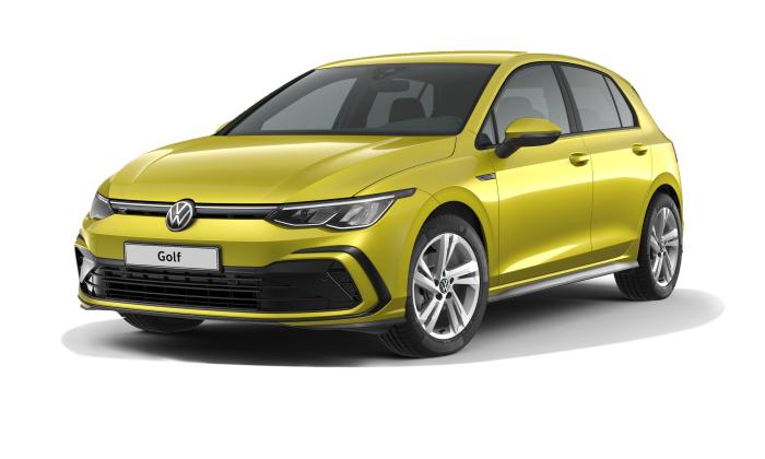 Golf 8 geel 2020