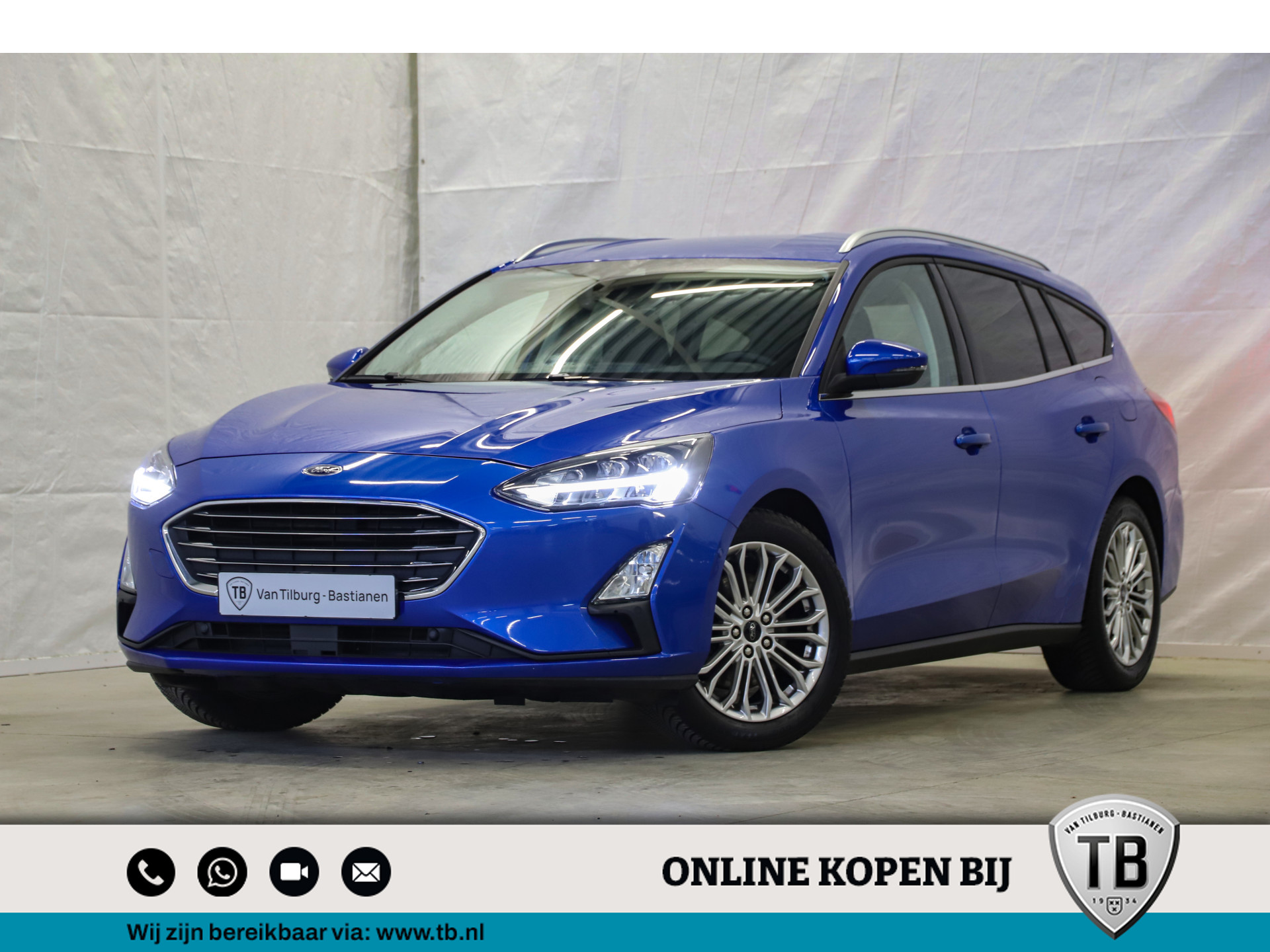 Ford - FOCUS Wagon 1.0 EcoBoost 125pk Titanium - 2021