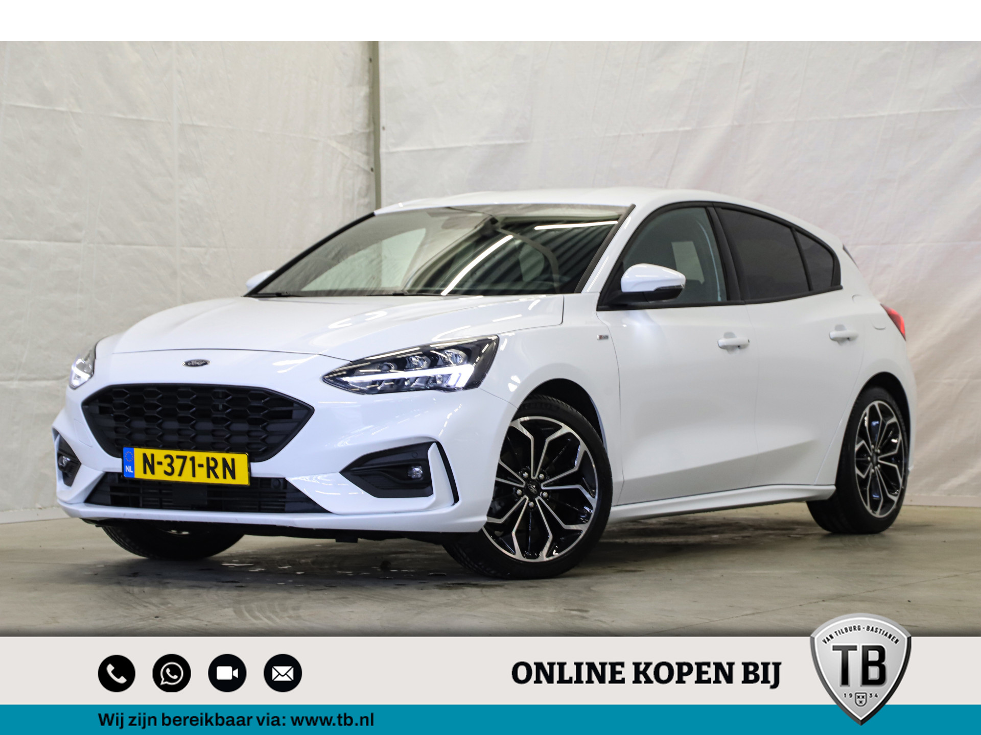 Ford - Focus 1.0 125pk EcoBoost Hybrid ST Line X Business - 2021