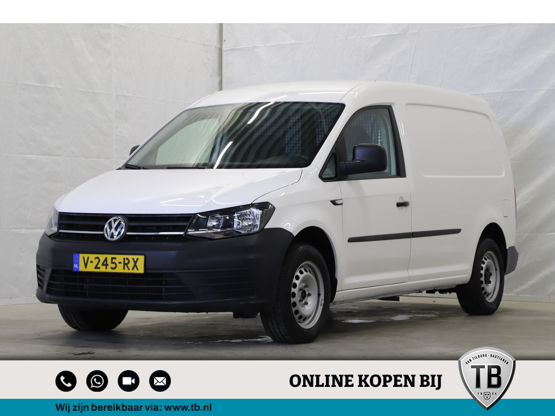 Plenaire sessie ze Tanzania Volkswagen - Caddy 2.0 TDI 75pk L2H1 BMT Maxi Economy Business - 2018