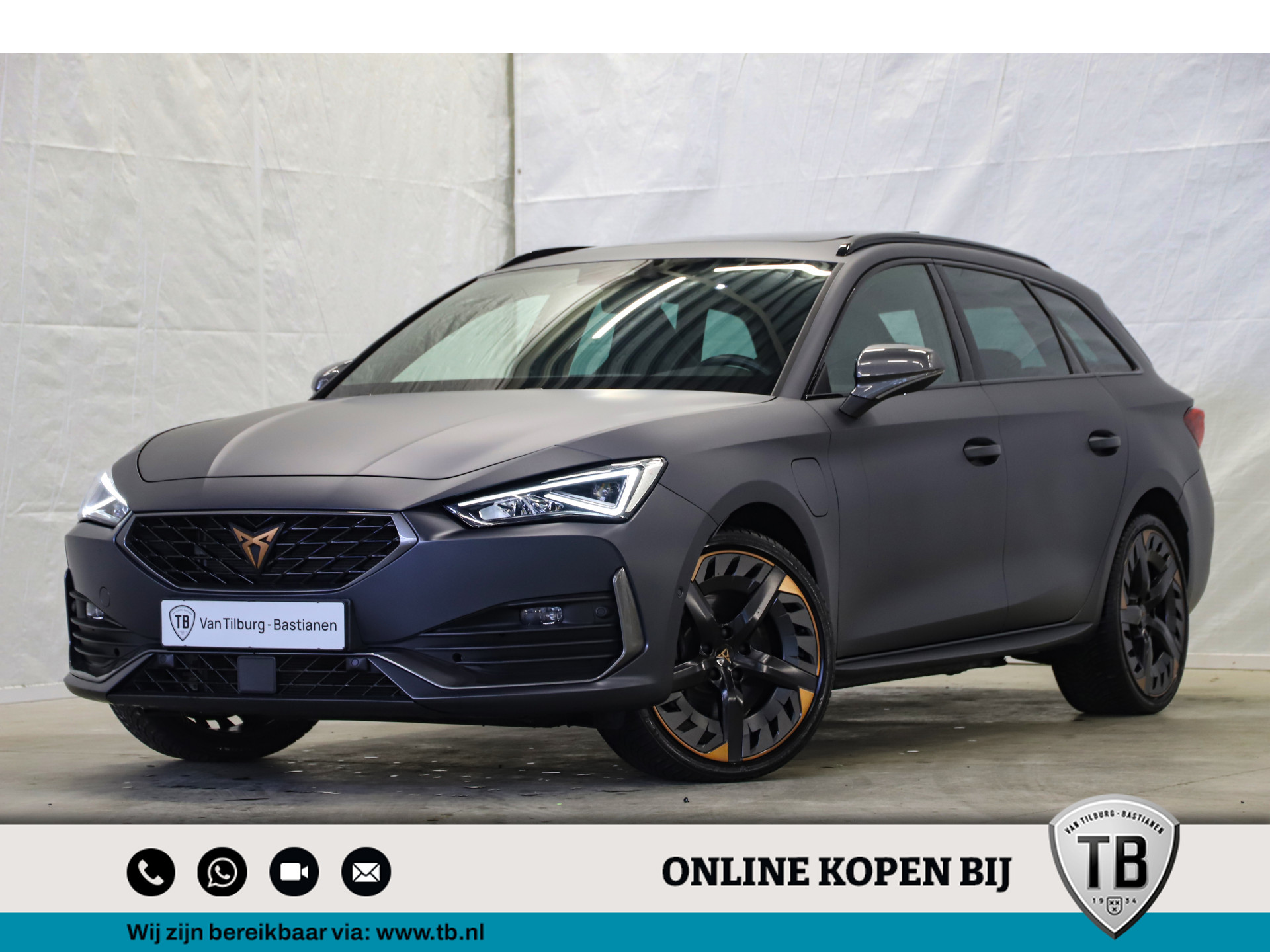 CUPRA - Leon Sportstourer 1.4 TSI 245pk e-Hybrid Copper Edition - 2021