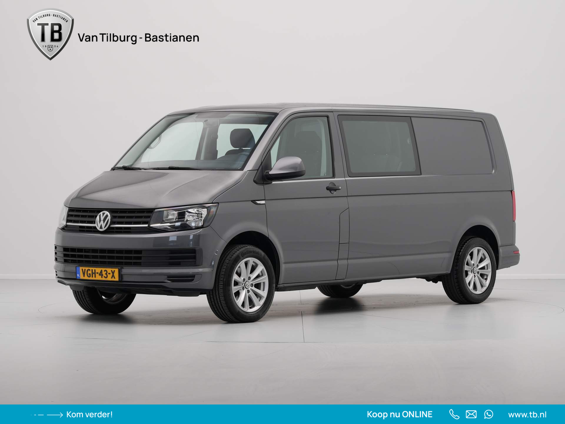 Volkswagen - Transporter 2.0 TDI 102pk L2H1 DC - 2021
