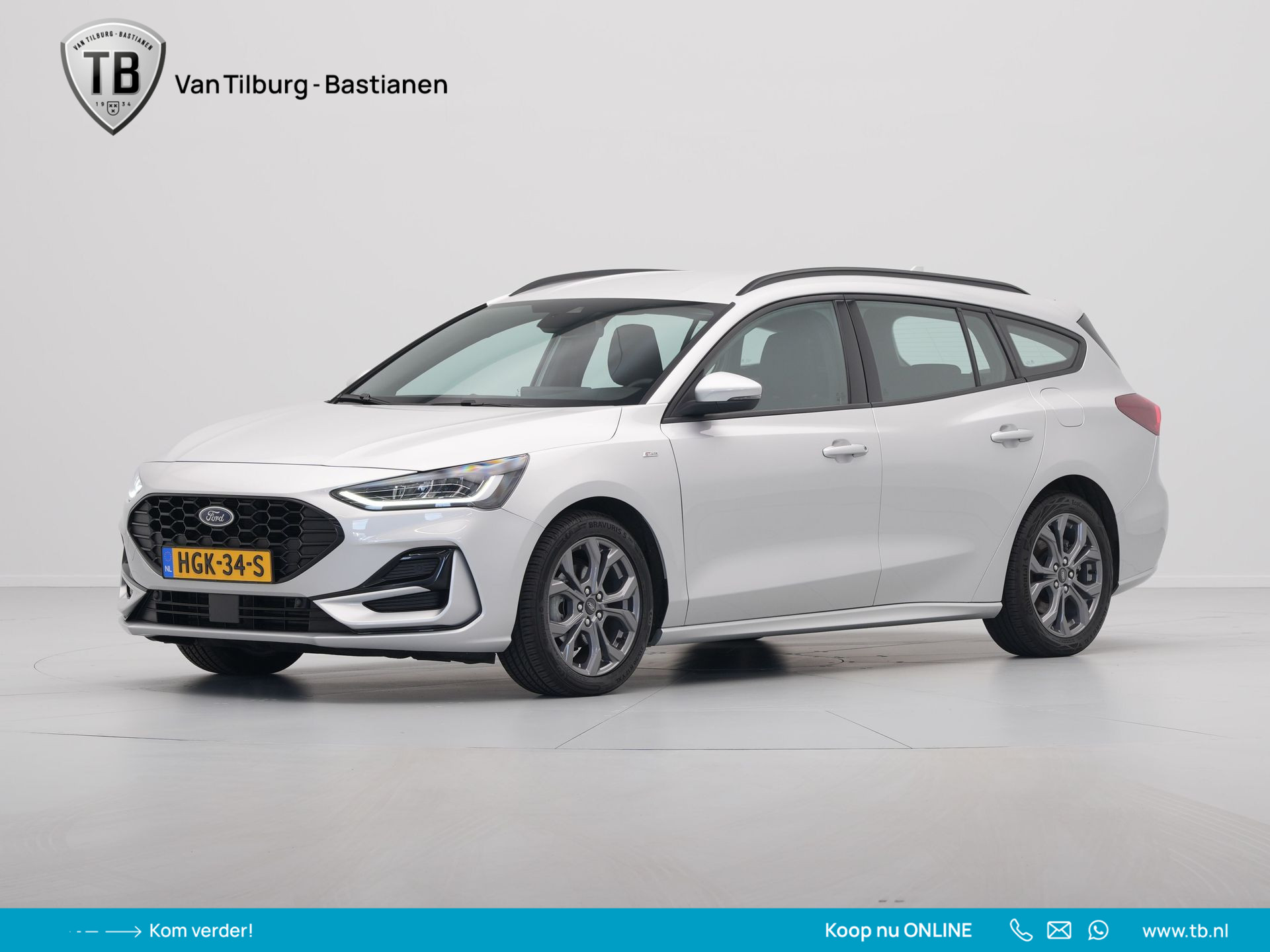 Ford - FOCUS Wagon 1.0 EcoBoost Hybrid 125pk ST line - 2023